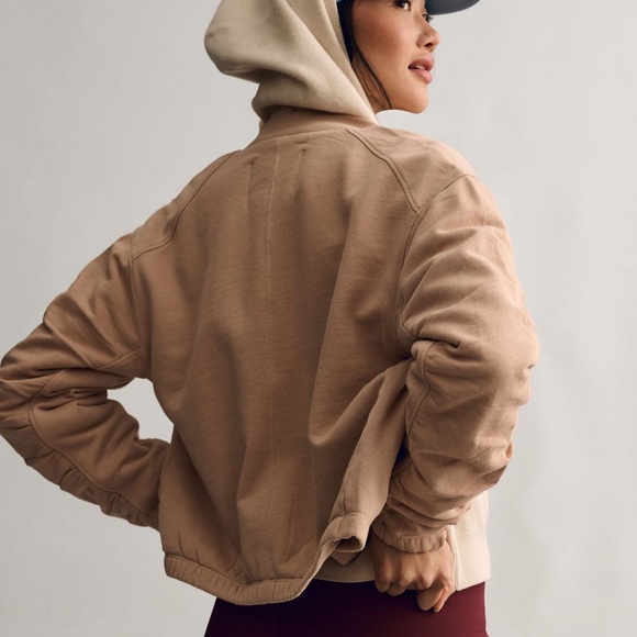 Anthropologie Pilcro Knit Bomber Jacket - Picture 4 of 5